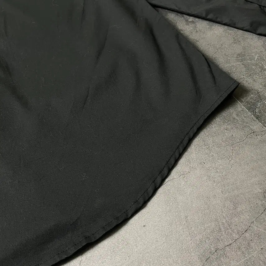 [BUNJANG] CORE Deadstock Black Cotton Shirt A00652 / CORE 데드스탁 블랙 코튼 셔츠 A00652