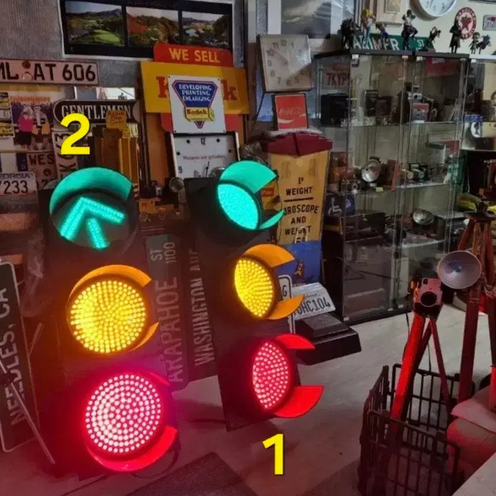 [BUNJANG] LED Traffic Signal Light / LED 실사용했던 3구 신호등, 교통신호등 2가지중 선택구매