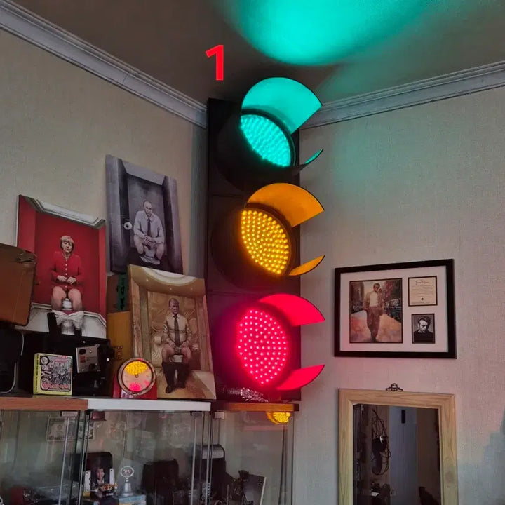 [BUNJANG] LED Traffic Signal Light / LED 실사용했던 3구 신호등, 교통신호등 2가지중 선택구매