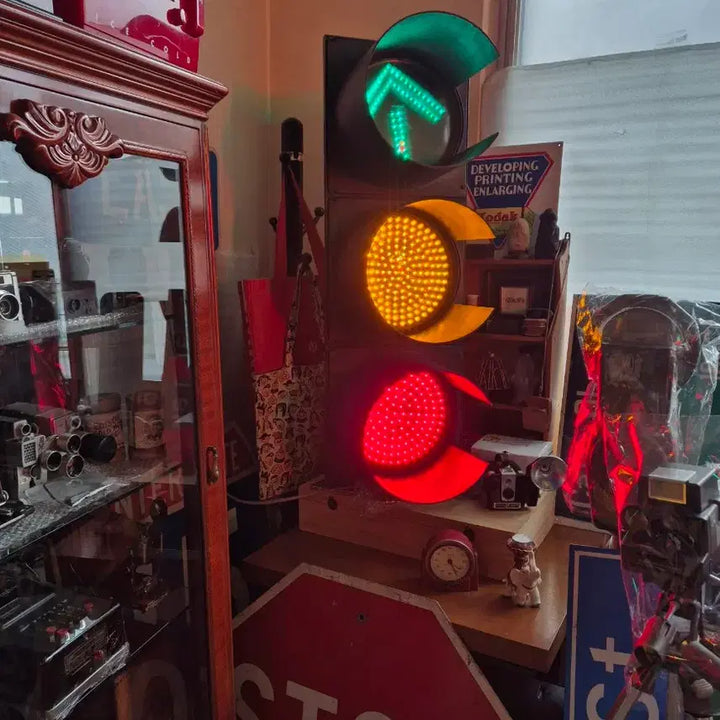 [BUNJANG] LED Traffic Signal Light / LED 실사용했던 3구 신호등, 교통신호등 2가지중 선택구매