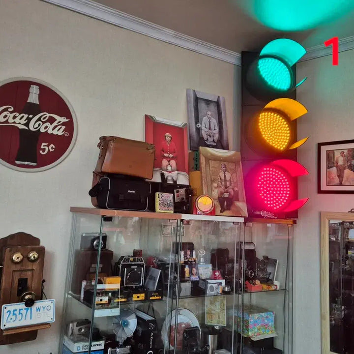 [BUNJANG] LED Traffic Signal Light / LED 실사용했던 3구 신호등, 교통신호등 2가지중 선택구매
