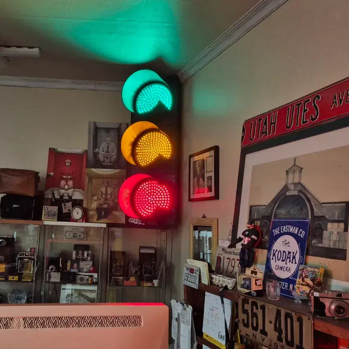[BUNJANG] LED Traffic Signal Light / LED 실사용했던 3구 신호등, 교통신호등 2가지중 선택구매