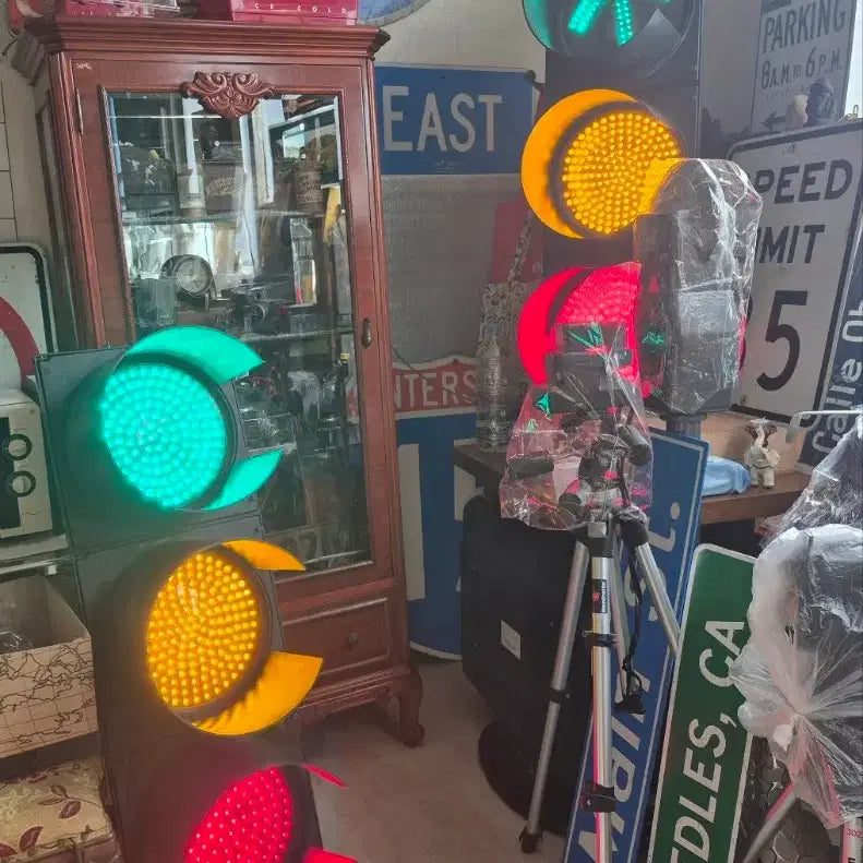 [BUNJANG] LED Traffic Signal Light / LED 실사용했던 3구 신호등, 교통신호등 2가지중 선택구매