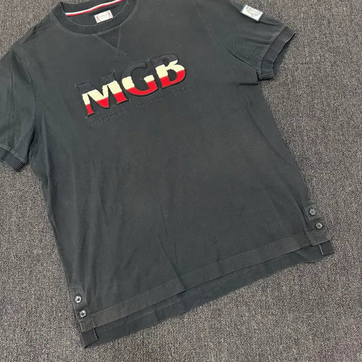 [BUNJANG] Moncler Gamma Blue Logo Short Sleeve T-shirt / 몽클레어 감마블루 로고 반팔 티셔츠