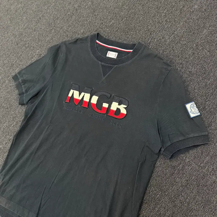 [BUNJANG] Moncler Gamma Blue Logo Short Sleeve T-shirt / 몽클레어 감마블루 로고 반팔 티셔츠