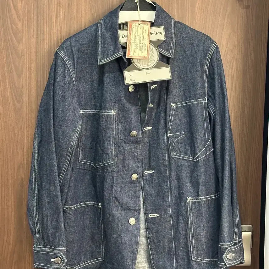[BUNJANG] Freewheelers Ironalls Lot.100 Chore Jacket - Size 40 / (최종가) 프리휠러스 아이언올즈 LOT100 자켓 사이즈 40 택보유