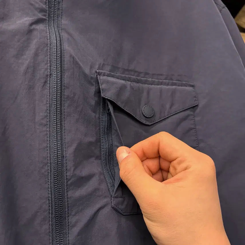 [BUNJANG] Barbour Emb Utility City Pocket Waterproof Jacket Inky Blue / 바버 엠블 유틸리티 시티포켓 워터프루프 자켓 잉키블루 N968
