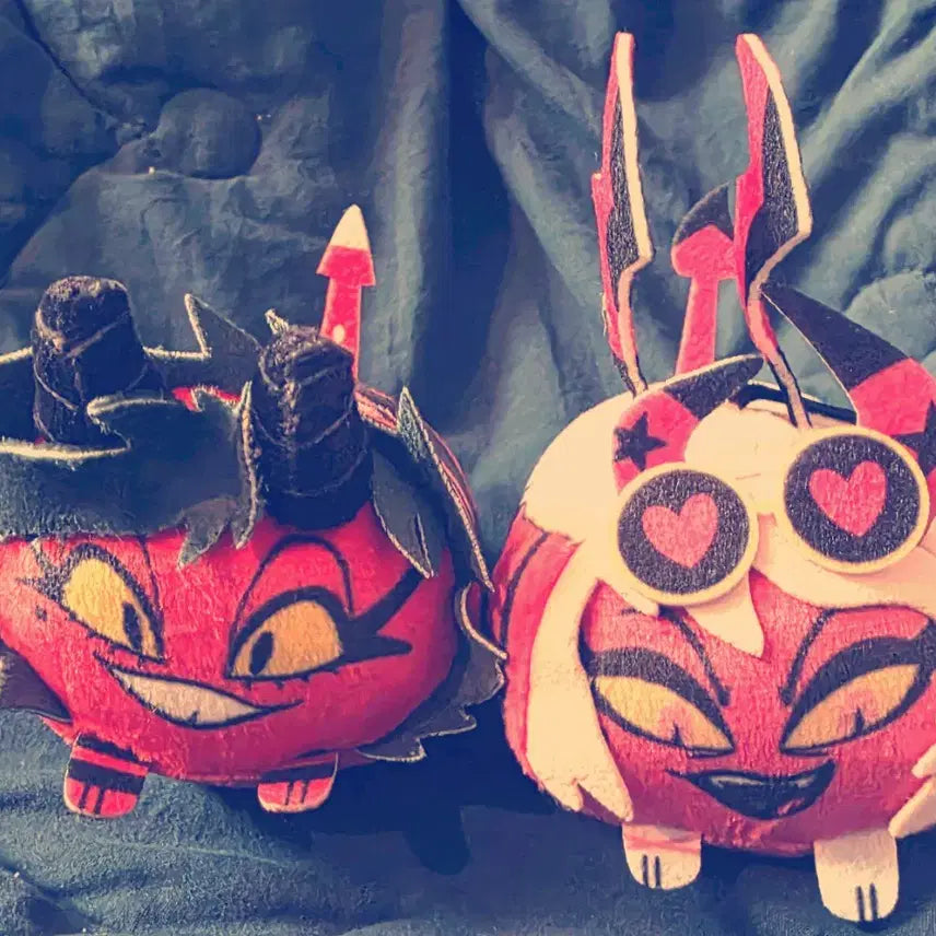[BUNJANG] Helluva Boss Millie and Verosika Mayday Doll Bundle Set / 헬루바 보스 밀리 베로시카 인형 일괄