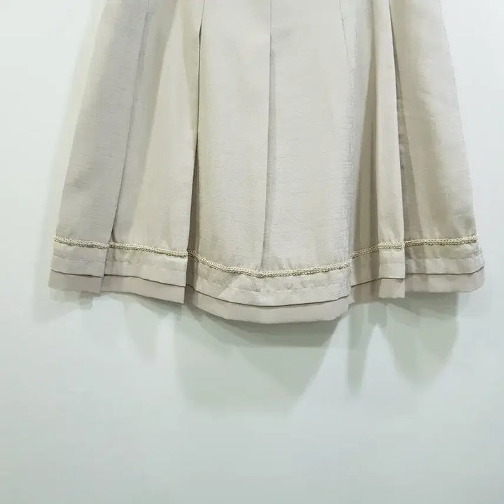[BUNJANG] Vintage Pleated Midi Skirt / 빈티지 오피스룩 하객룩 테니스 주름 미디 스커트 여26 Q106