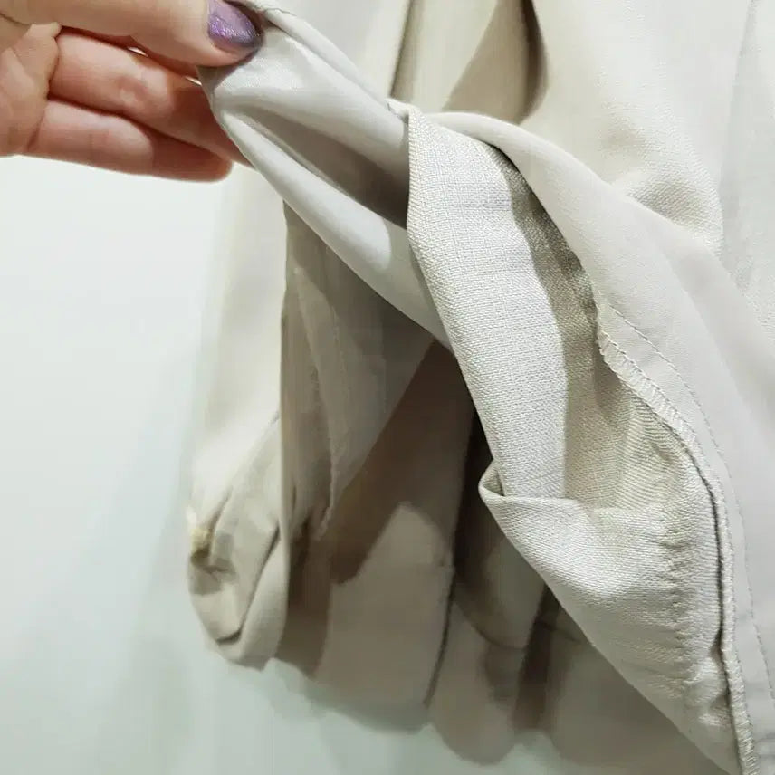 [BUNJANG] Vintage Pleated Midi Skirt / 빈티지 오피스룩 하객룩 테니스 주름 미디 스커트 여26 Q106