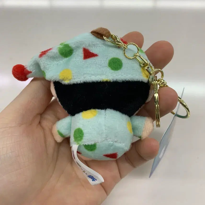 [BUNJANG] Crayon Shin-chan Pajama Mini Doll Keyring / 정말 하찮고 귀여운 잠옷짱구 키링