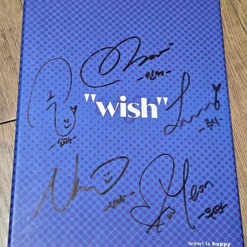 [BUNJANG] Woo!ah! Wish Signed Album / wooah 우아 위시 wish 싸인 앨범