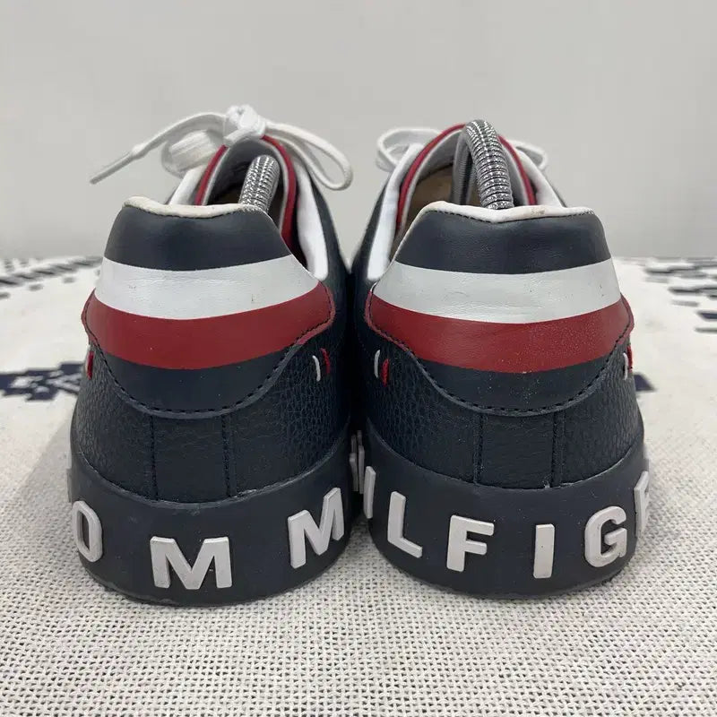 [BUNJANG] Tommy Hilfiger Red Wheel Sneakers Shoes 290 / 타미힐피거 레즈 휠 스니커즈 신발 290 E02811