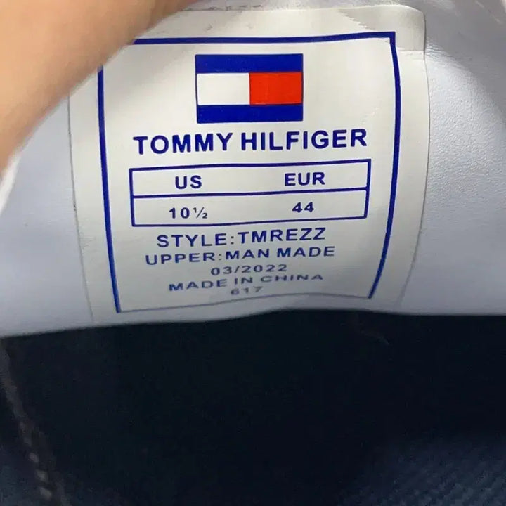 [BUNJANG] Tommy Hilfiger Red Wheel Sneakers Shoes 290 / 타미힐피거 레즈 휠 스니커즈 신발 290 E02811