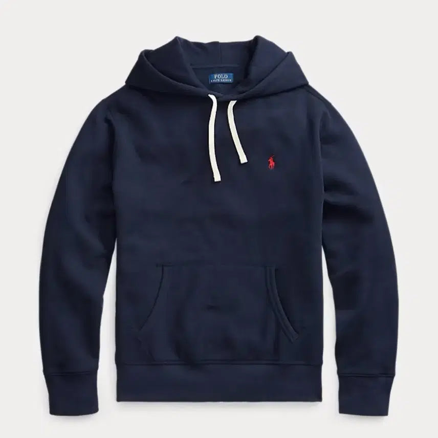 [BUNJANG] Polo Navy Hoodie / 폴로 네이비 후드티