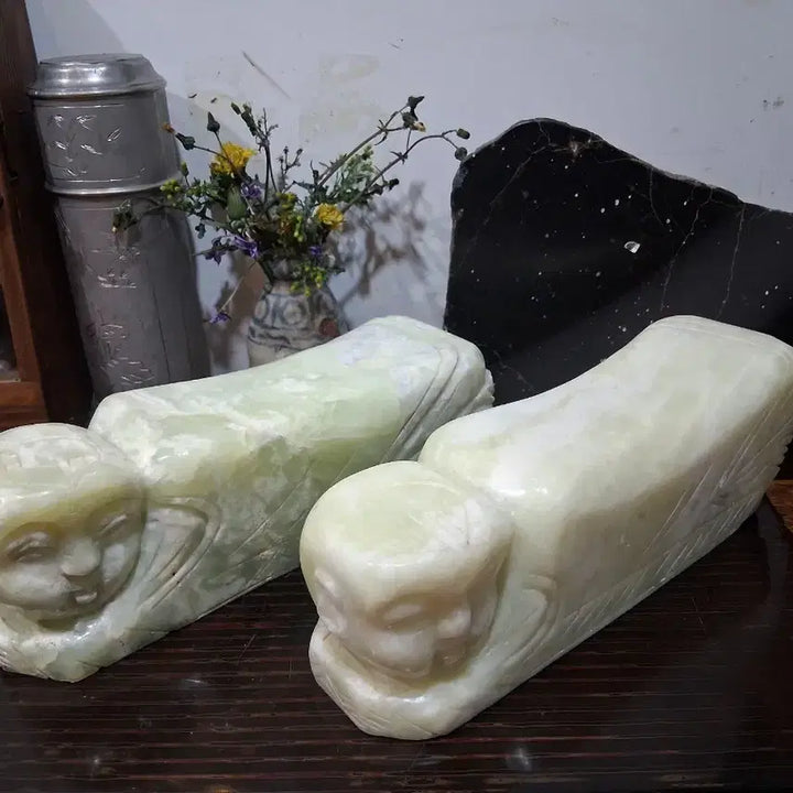 [BUNJANG] Jade Carvings (Set of 2) / 옥조각 2점