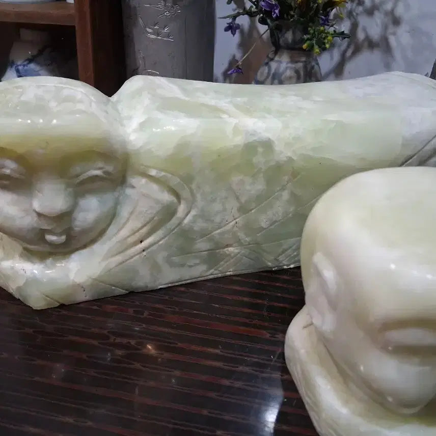 [BUNJANG] Jade Carvings (Set of 2) / 옥조각 2점