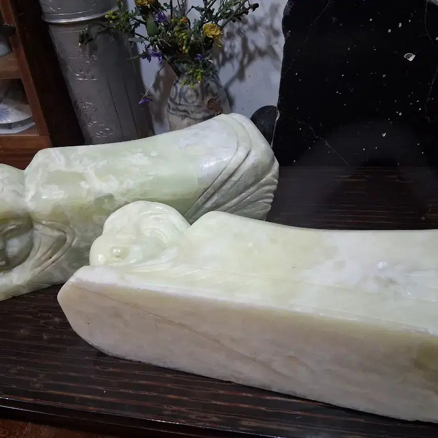 [BUNJANG] Jade Carvings (Set of 2) / 옥조각 2점