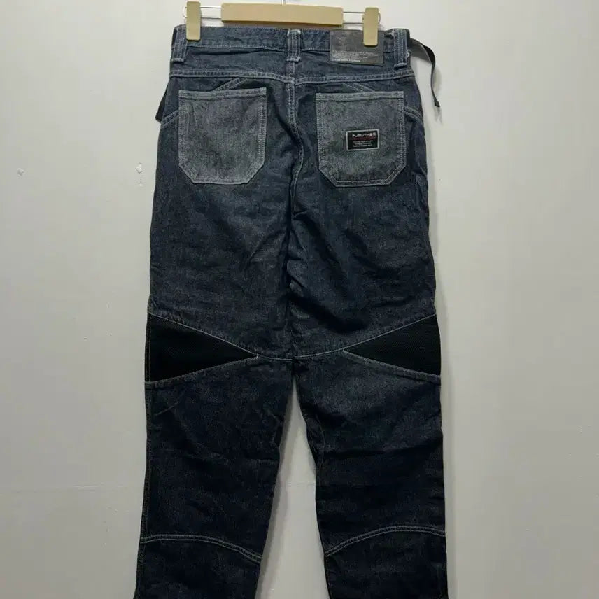 [BUNJANG] Fubu Engineer 76 Denim Cargo Work Pants / 후부 엔지니어 청데님 바지 76 데님 카고 워크 팬츠