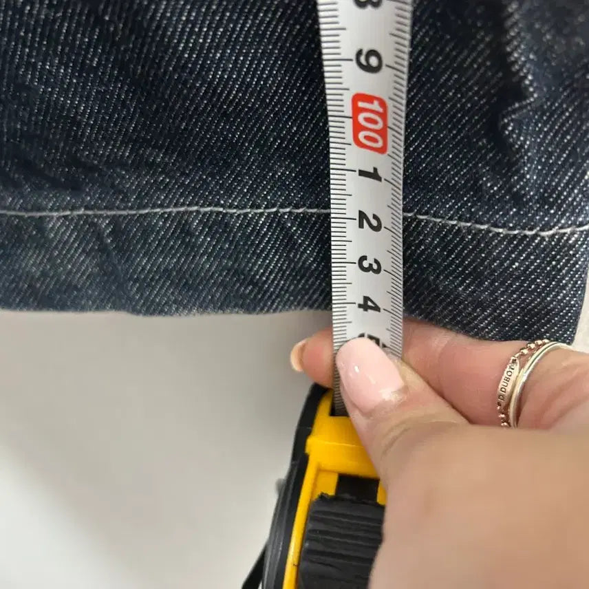 [BUNJANG] Fubu Engineer 76 Denim Cargo Work Pants / 후부 엔지니어 청데님 바지 76 데님 카고 워크 팬츠