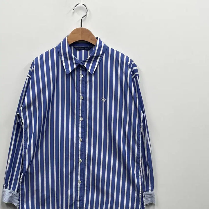 [BUNJANG] RECTO Frontrow Stripe Shirt / RECTO 렉토 프론트로우 스트라이프 셔츠