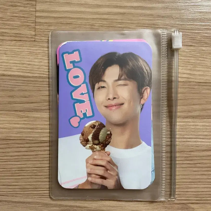 [BUNJANG] BTS RM Baskin Robbins Photocard / 방탄 배스킨라빈스 포카