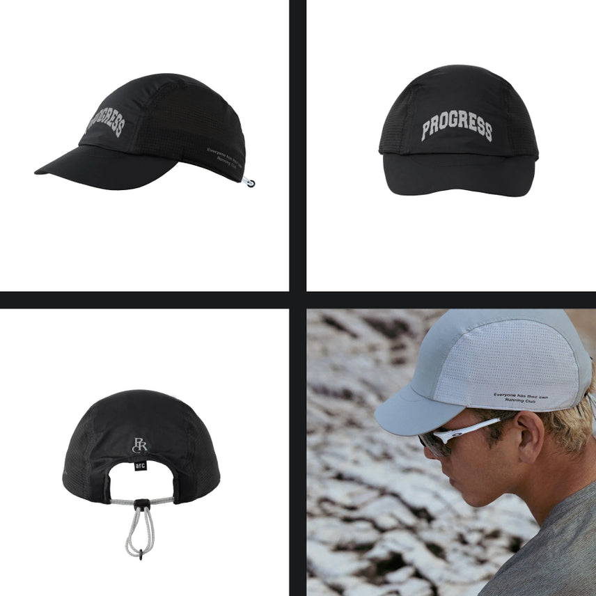 [BUNJANG] ARC PRC Shelter Running Cap 2.0 Black / ARC x PRC 쉘터 러닝 캡 2.0 블랙 에이알씨