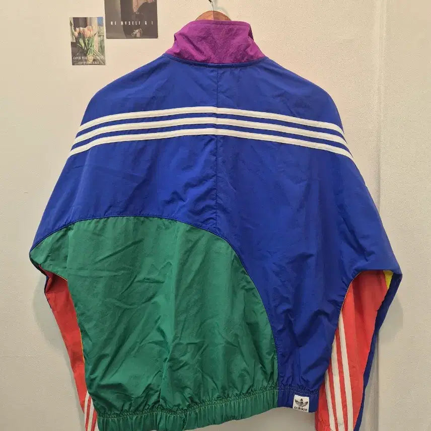 [BUNJANG] Adidas Old School Windbreaker Jacket (M) / 아디다스 로고  올드스쿨 바람막이 점퍼  M사이즈