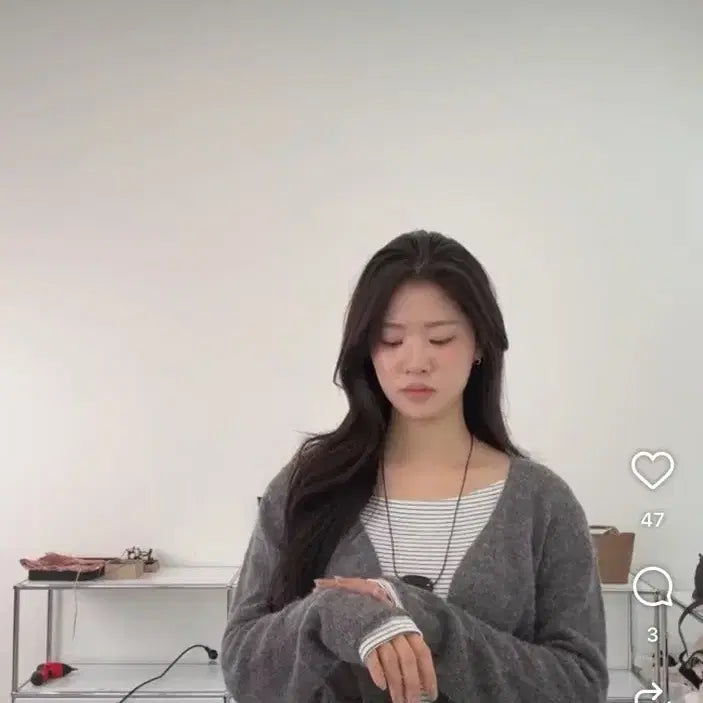 [BUNJANG] Love Me U Alpaca Cardigan / 러브미우 알파카 가디건 판매합니다!