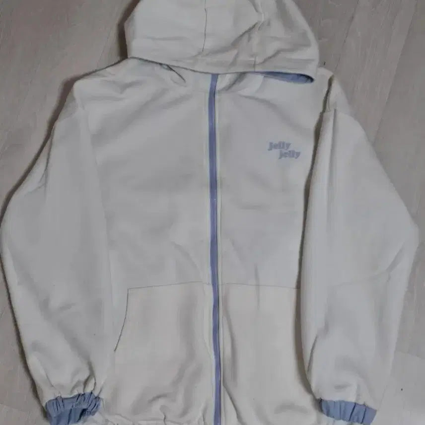 [BUNJANG] Reversible Hooded Zip-Up Windbreaker Jacket White/Purple / 양면 리버시블 후드집업 바람막이 점퍼 화이트 퍼플