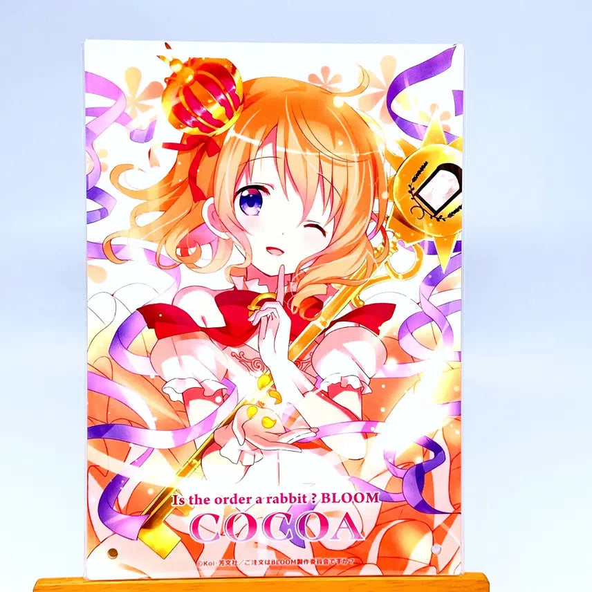 [BUNJANG] Gochuumon wa Usagi Desu ka? Cocoa Acrylic Plate / [주문토끼] 미개봉 마법소녀 코코아 아크릴 플레이트 (주문은토끼입니까)