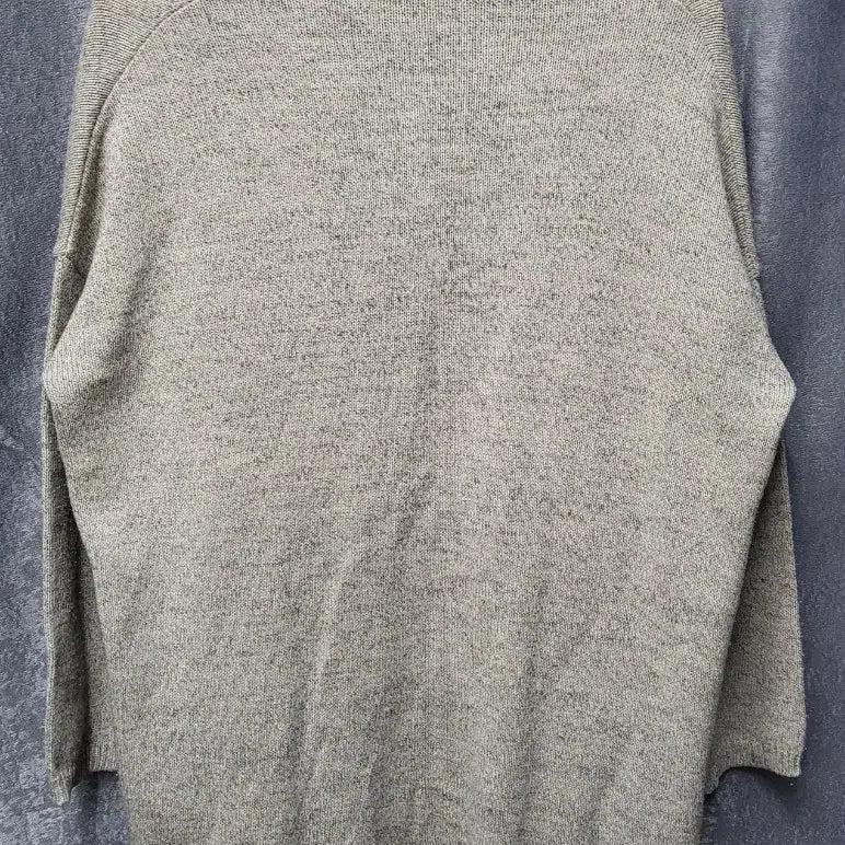 [BUNJANG] Melange Gray Loose Fit Pocket Cardigan / 멜란지 그레이 루즈핏 포켓 가디건