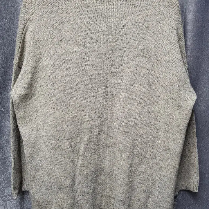 [BUNJANG] Melange Gray Loose Fit Pocket Cardigan / 멜란지 그레이 루즈핏 포켓 가디건