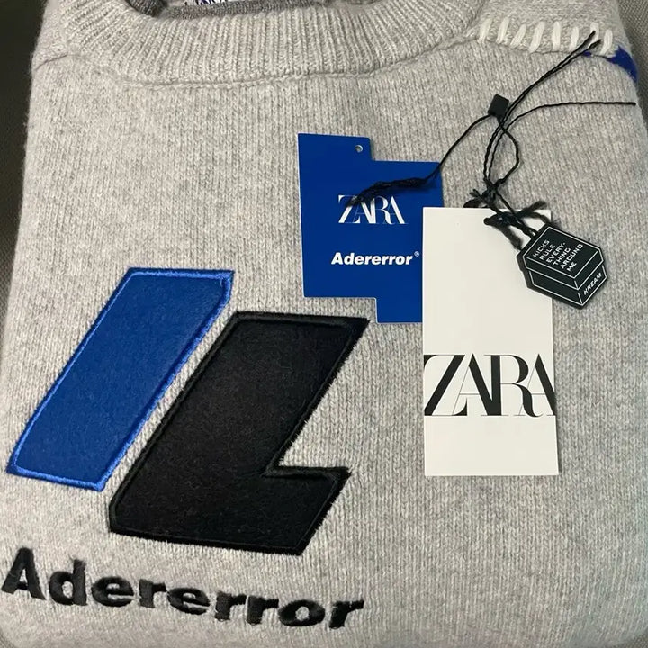 [BUNJANG] Zara x ADERERROR Oversized Sweatshirt Granny / [L-XL] 자라 x 아더에러 오버사이즈 스웨트 그레니