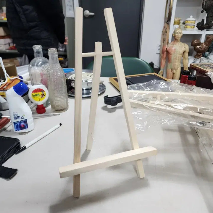 [BUNJANG] IKEA Wooden Easel 30cm / 6개5000원이케아 IKEA 나무이젤 높이30cm6개에5000원