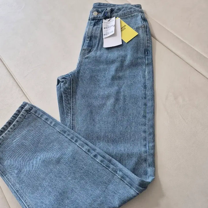 [BUNJANG] BCG Wide Leg Straight Fit Denim Pants Size S / BCG 와이드 데님 팬츠 S 사이즈 일자핏