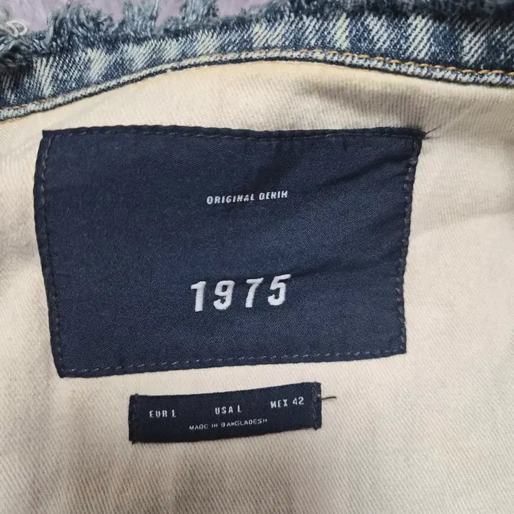 [BUNJANG] Zara 1975 Damage Wash Denim Jacket / 자라 1975 데미지 워싱 데님 자켓(남.여공용)