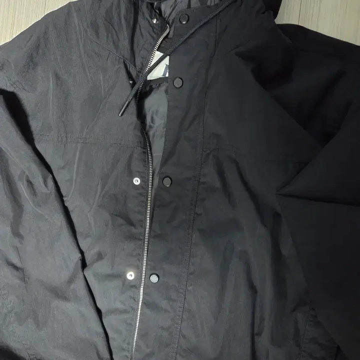 [BUNJANG] Polham Black Hooded Field Jacket XL / 폴햄 블랙 후드 야상점퍼 XL
