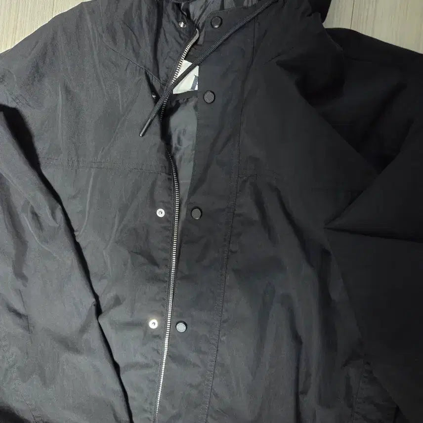 [BUNJANG] Polham Black Hooded Field Jacket XL / 폴햄 블랙 후드 야상점퍼 XL