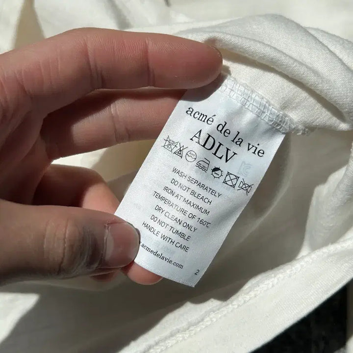 [SOLD OUT] 아크메드라비 아이보리 긴팔티셔츠