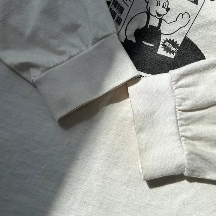 [SOLD OUT] 아크메드라비 아이보리 긴팔티셔츠