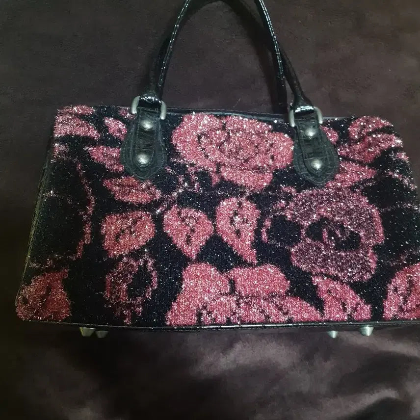 [BUNJANG] Floral Pattern Tote Bag / 여성 꽃무늬 토트백