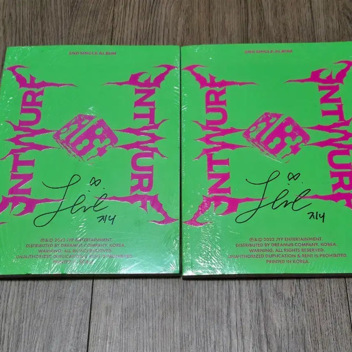 [BUNJANG] NMIXX Dice Genie Version Bundle Set Signed Album / 엔믹스 다이스 싸인앨범 지니 버전 2장 일괄