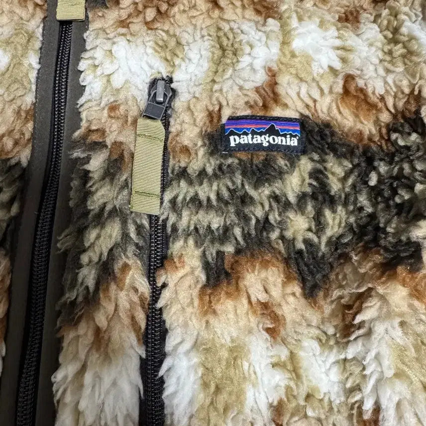 [BUNJANG] Patagonia Retro Pile Fleece Jacket Pattern / 파타고니아 레트로 파일 플리스 자켓 패턴