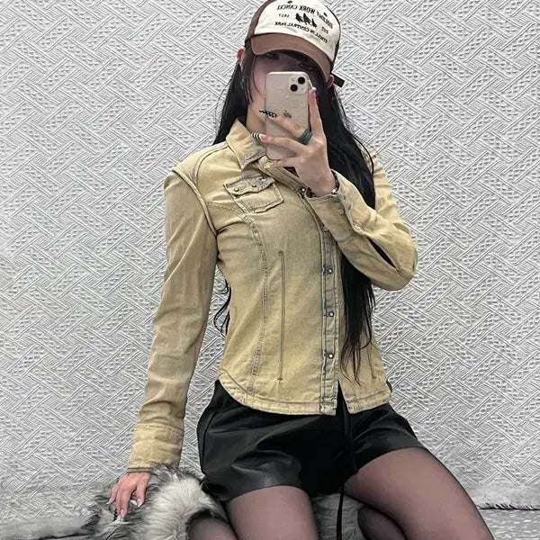[BUNJANG] BAUF C10205 Y2K Vintage Embroidered Patch Ball Cap / BAUF 바우프 캐주얼 Y2K 빈티지 자수패치 볼캡 C10205