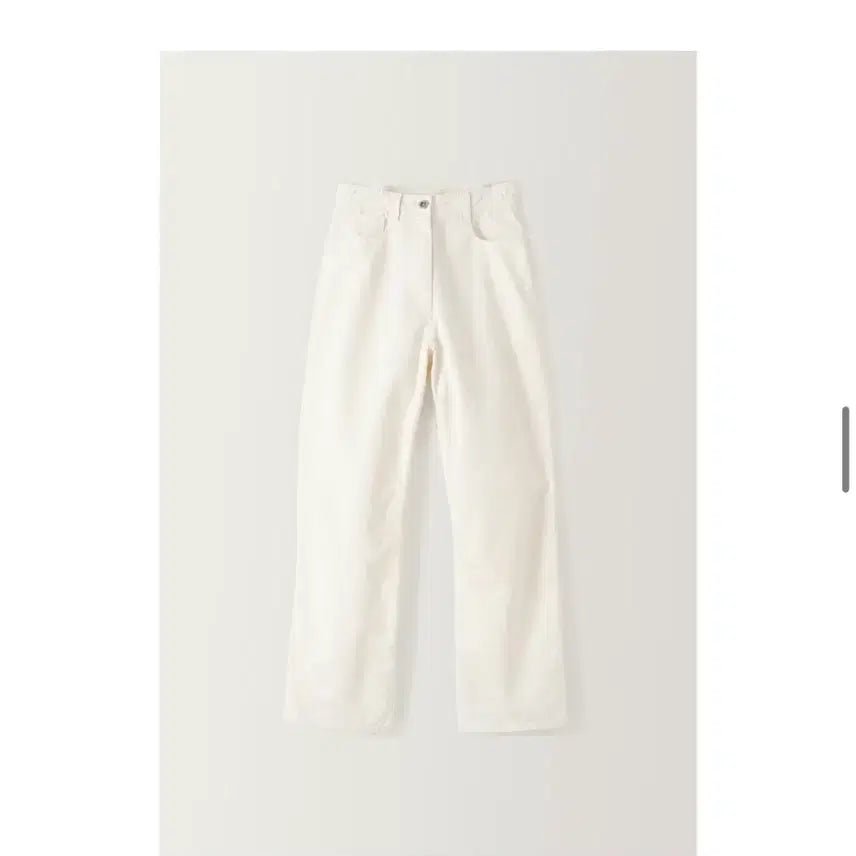 [BUNJANG] Nothing Written Eden Washing Pants - White S / 낫띵리튼 Eden washing pants - white S