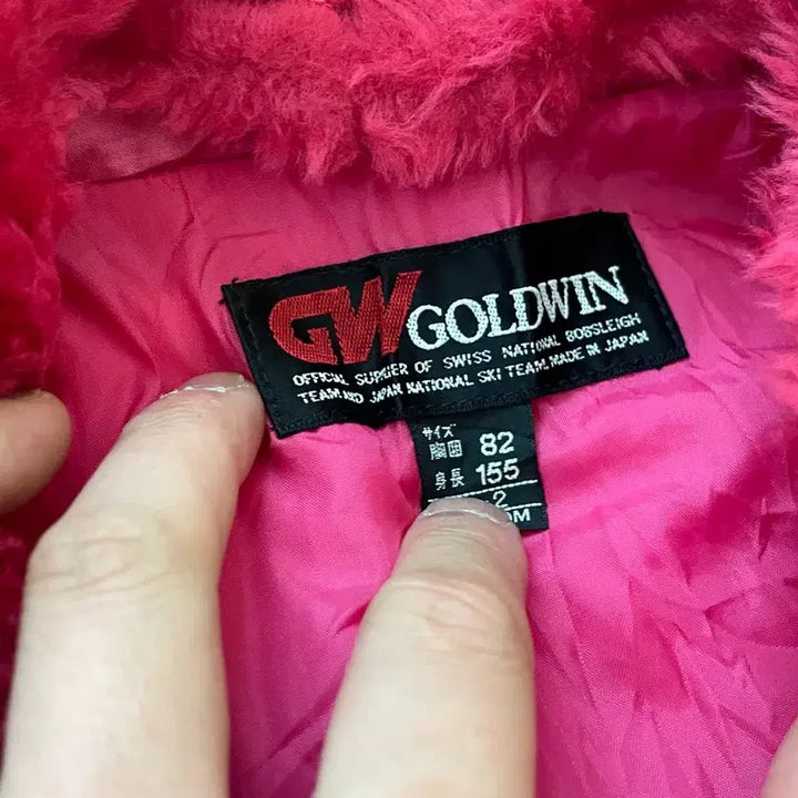 [BUNJANG] Goldwin Nordic Pattern Fur Collar Jacket / 골드윈 노르딕 패턴 퍼카라 자켓