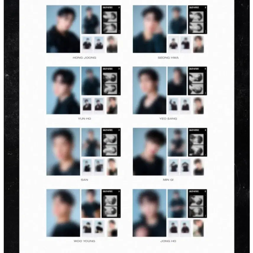 [BUNJANG] ATEEZ Seonghwa Concert Photo Set (Sealed) / 에이티즈 성화 콘서트 포토세트 미개봉