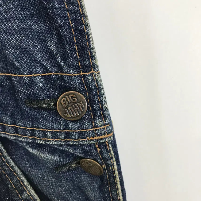 [BUNJANG] Big John Denim Overalls 34x32 / 빅존 BIGJOHN 데님 오버롤 [34x32]
