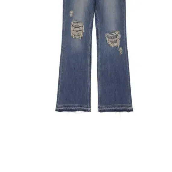 [BUNJANG] Matinkim Semi Bootcut Denim Pants / 마뗑킴 세미 부츠컷 데님팬츠